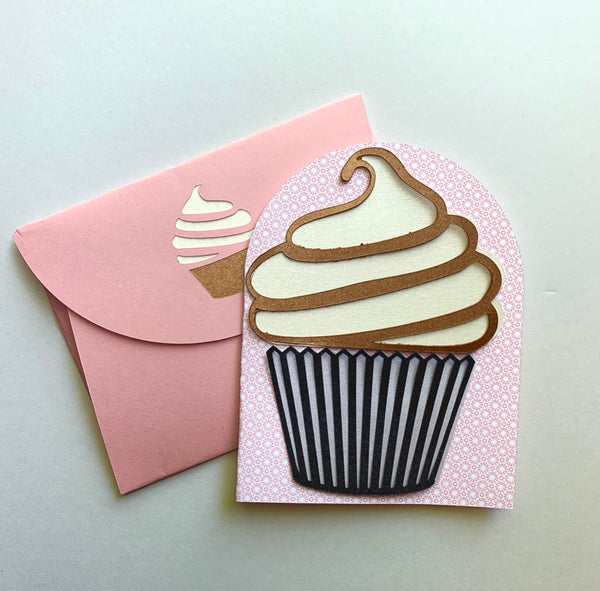 MOD-TONE PINK Cupcake Cards: A Sweet Summer Treat For You!