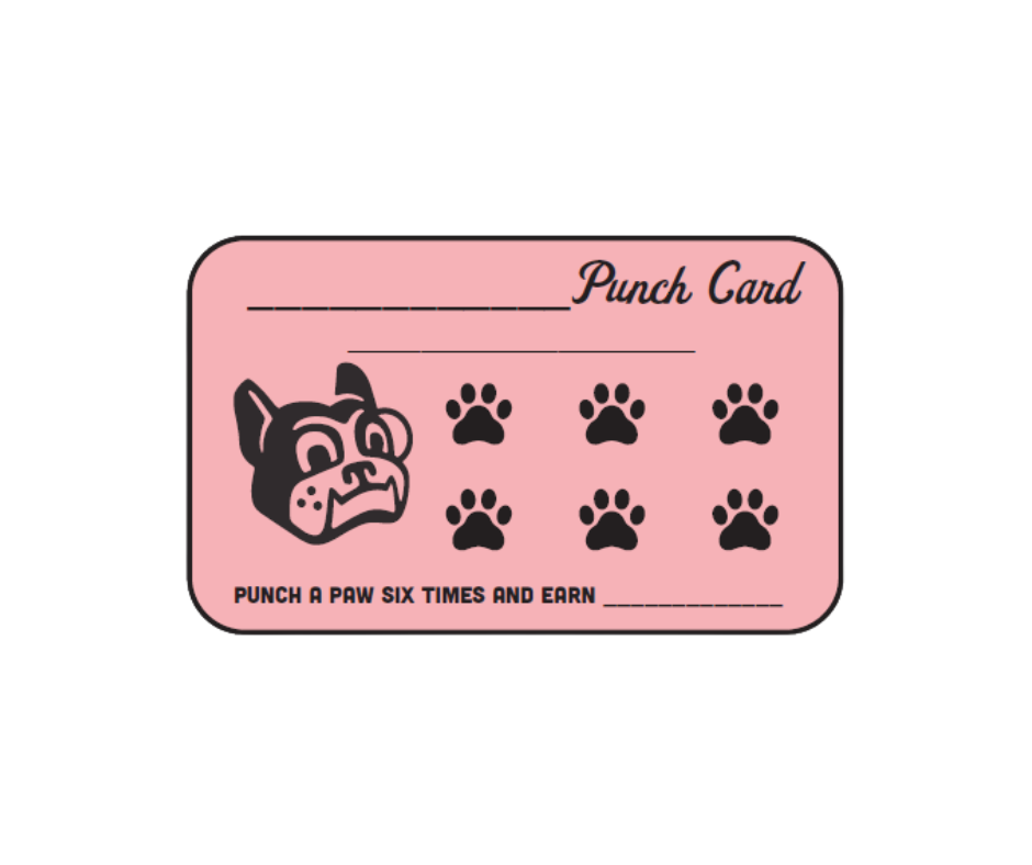 Free - MYO Printable Punch Card