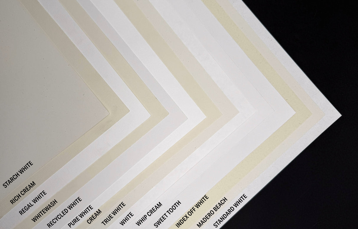 White Text Weight Samples
