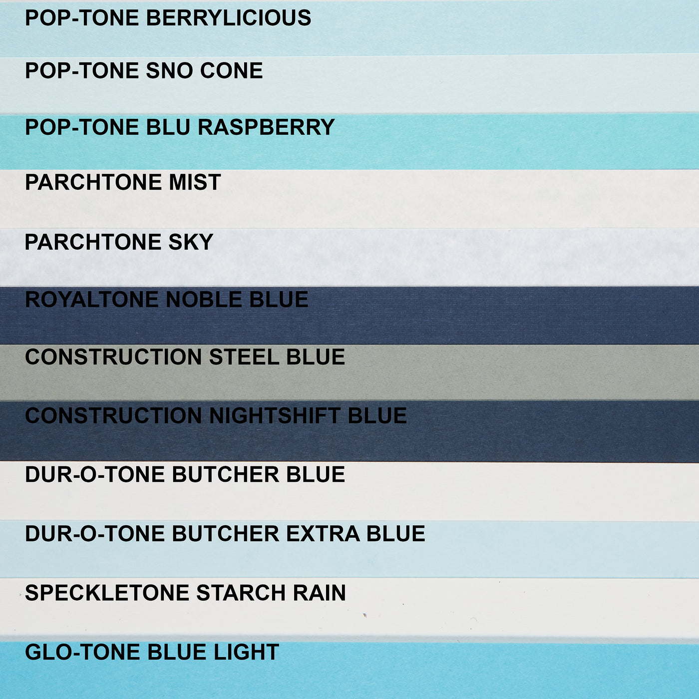 Blue Light Cardstock (Glo-Tone, Cover Weight)