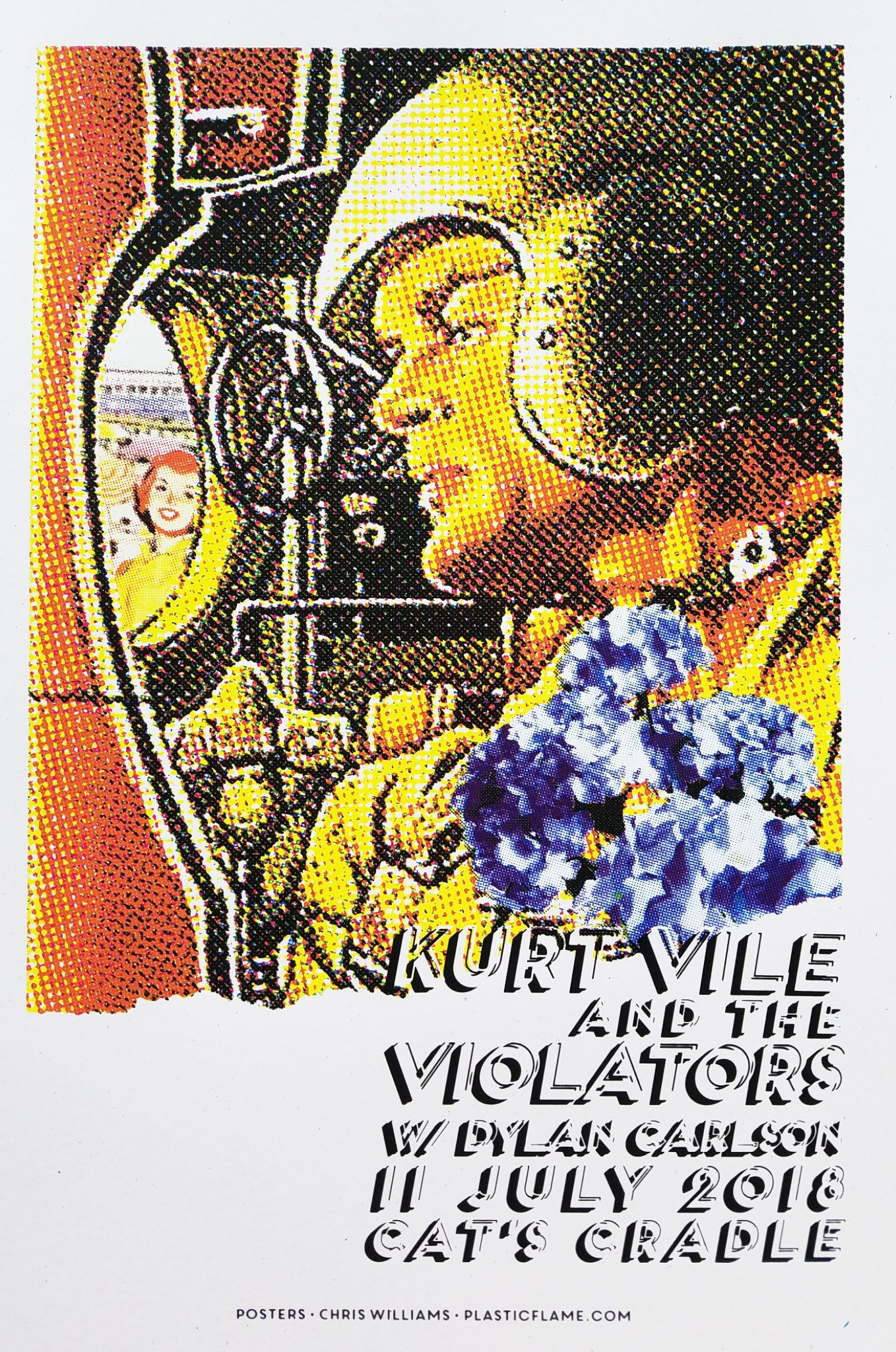 Printed on French Paper: Plastic Flame Printing