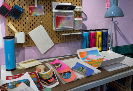 French Paper x Krasl Art Center: Supporting the Riso Print Lab
