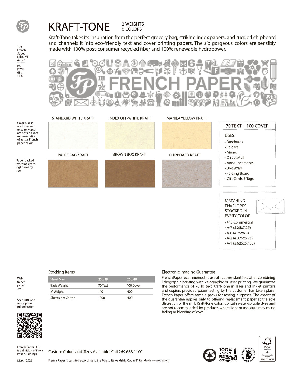 Kraft-Tone Sample Pack
