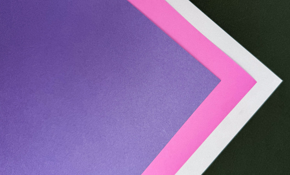 Purple Cardstock Samples