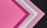 Pink Cardstock Samples