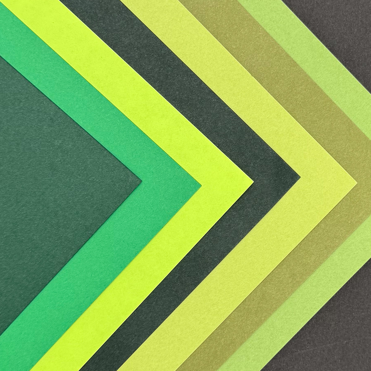 Green Cardstock Samples – French Paper