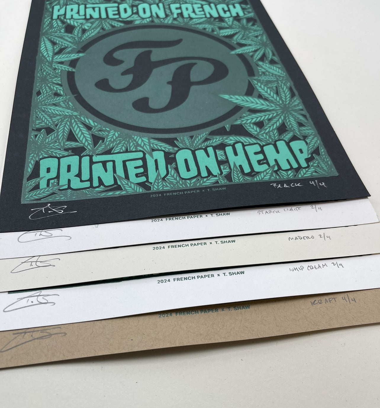 BONHEUR Papier　0504 Hemptone Multipack – French Paper