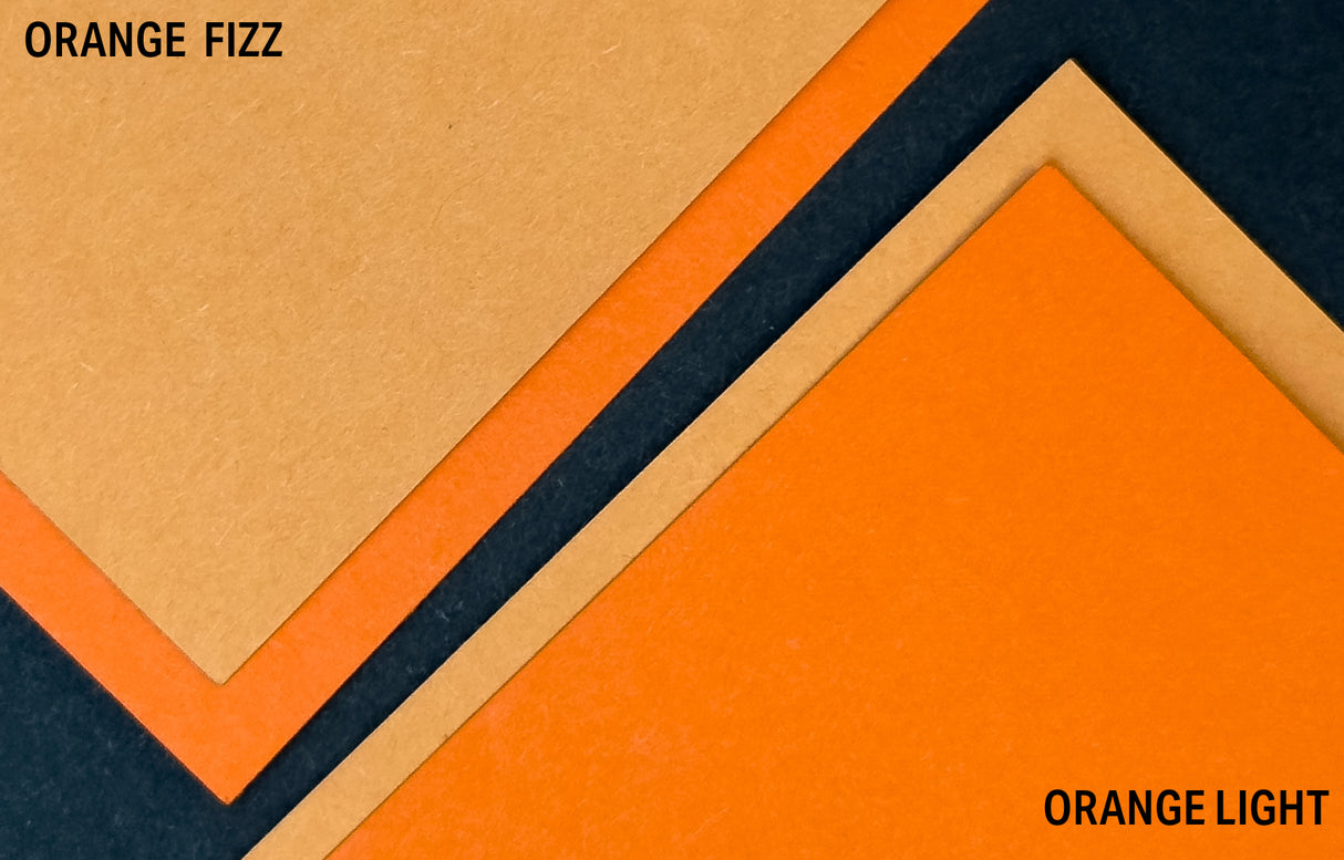 Orange Text Weight Samples