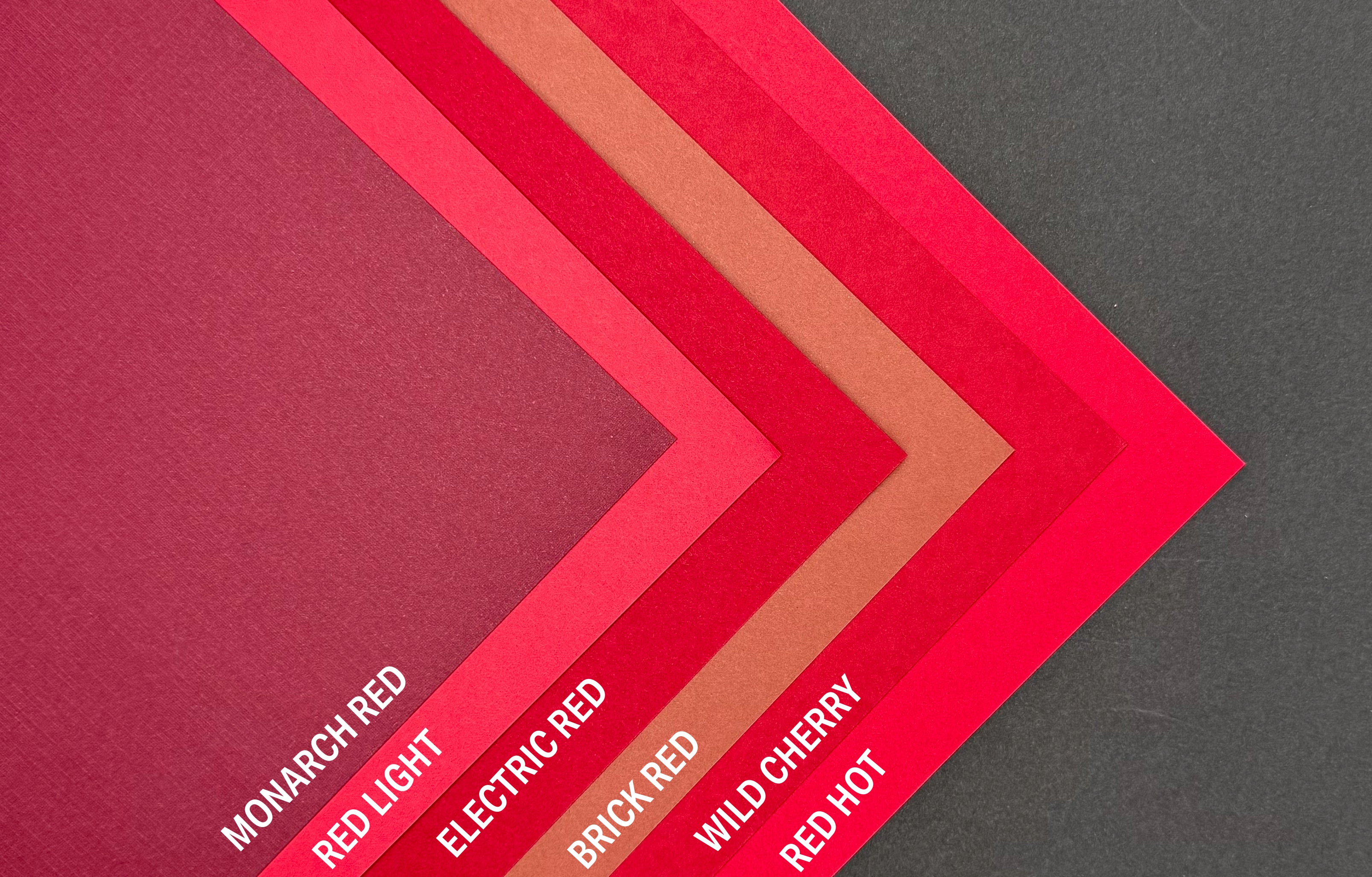 Red Cardstock Samples – French Paper
