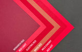 Red Cardstock Samples