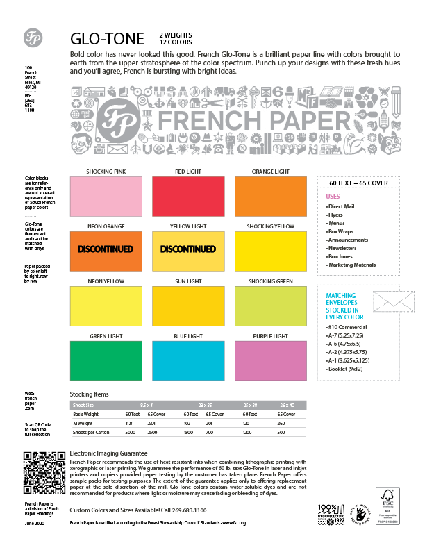 Glo-Tone Sample Pack