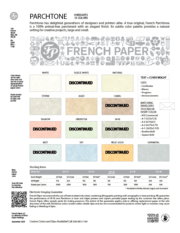 Parchtone Sample Pack