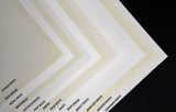 White Text Weight Samples
