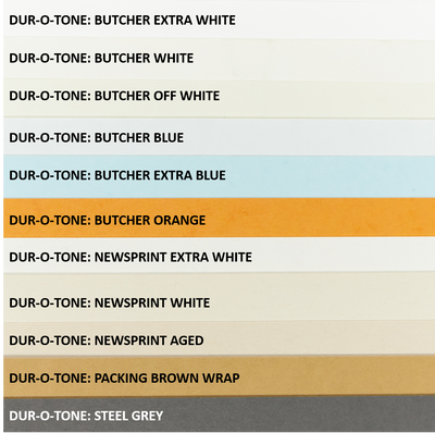 Butcher Off White Cardstock (Dur-O-Tone, Cover Weight)