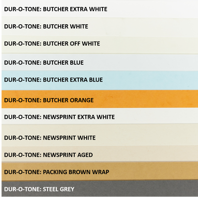 Butcher Extra Blue Paper (Dur-O-Tone, Text Weight)