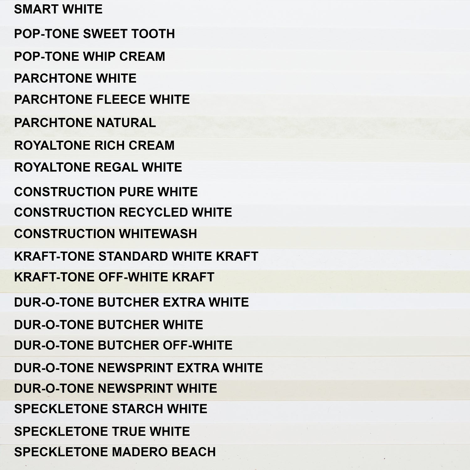 Newsprint White Paper (Dur-O-Tone, Text Weight)