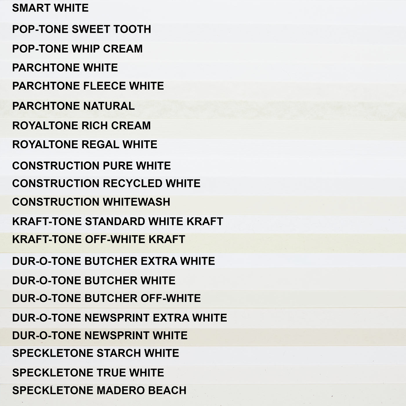 Butcher Extra White Paper (Dur-O-Tone, Text Weight)