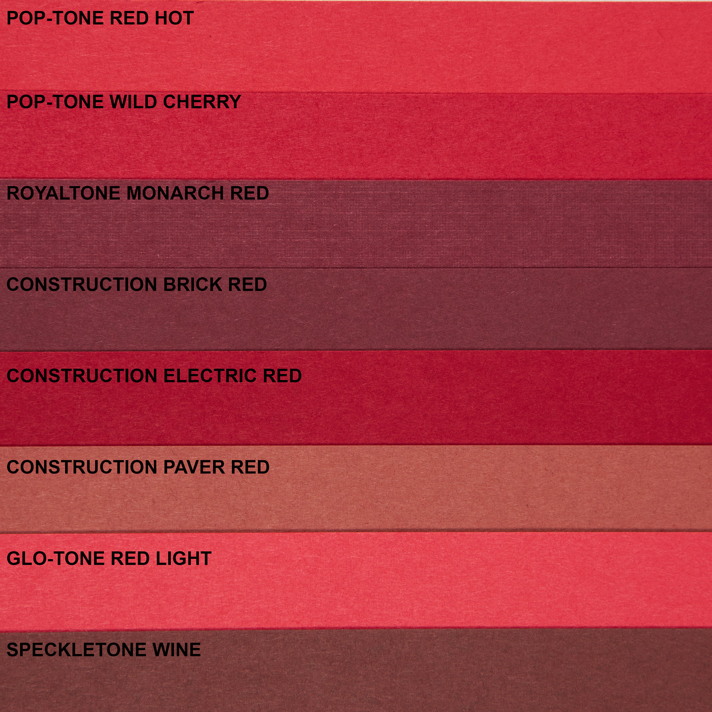 Red Light Cardstock (Glo-Tone, Cover Weight)