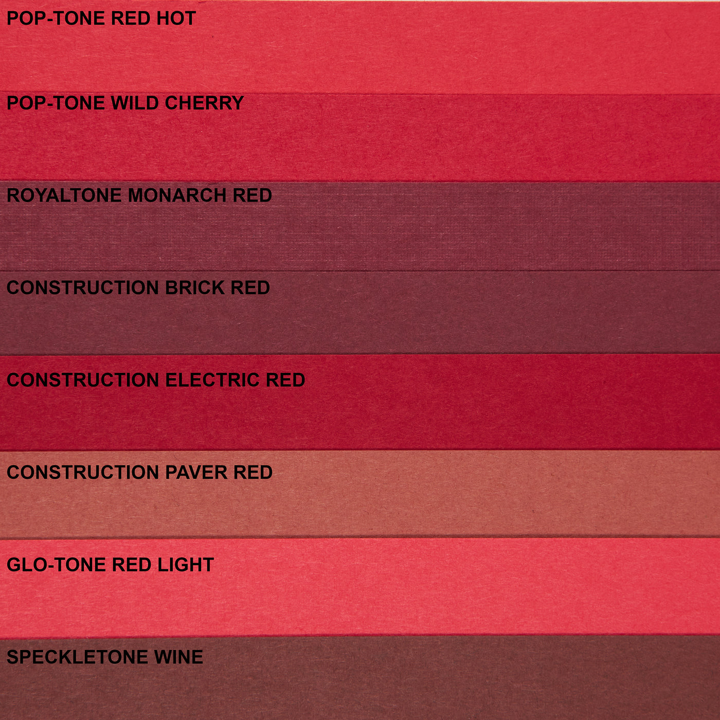 Red Hot Cardstock (Pop-Tone, Cover Weight)