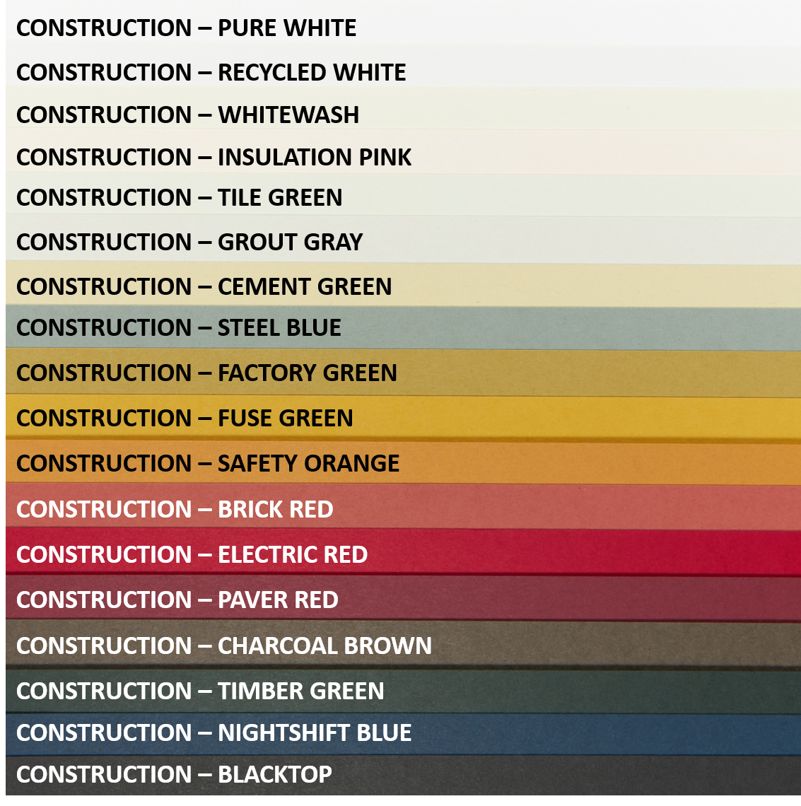 Factory Green Paper (Construction, Text Weight)