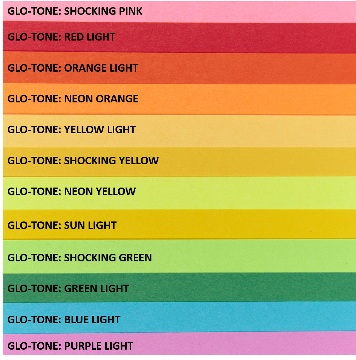 Blue Light Cardstock (Glo-Tone, Cover Weight)