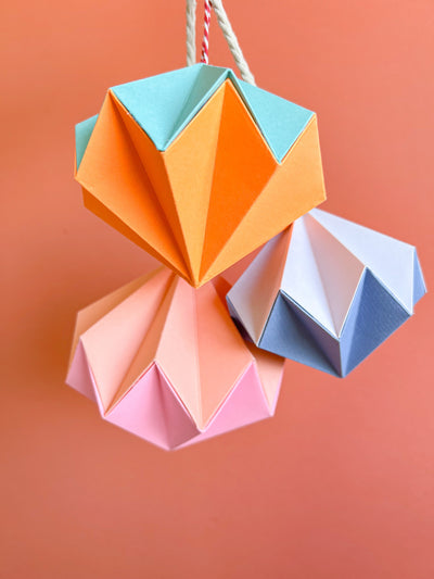 Paper Ornament Tutorial + Kit