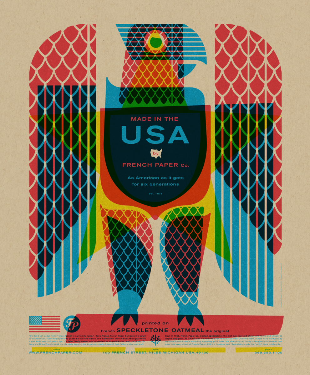 Americana: Pop Eagle - 19x24" Poster
